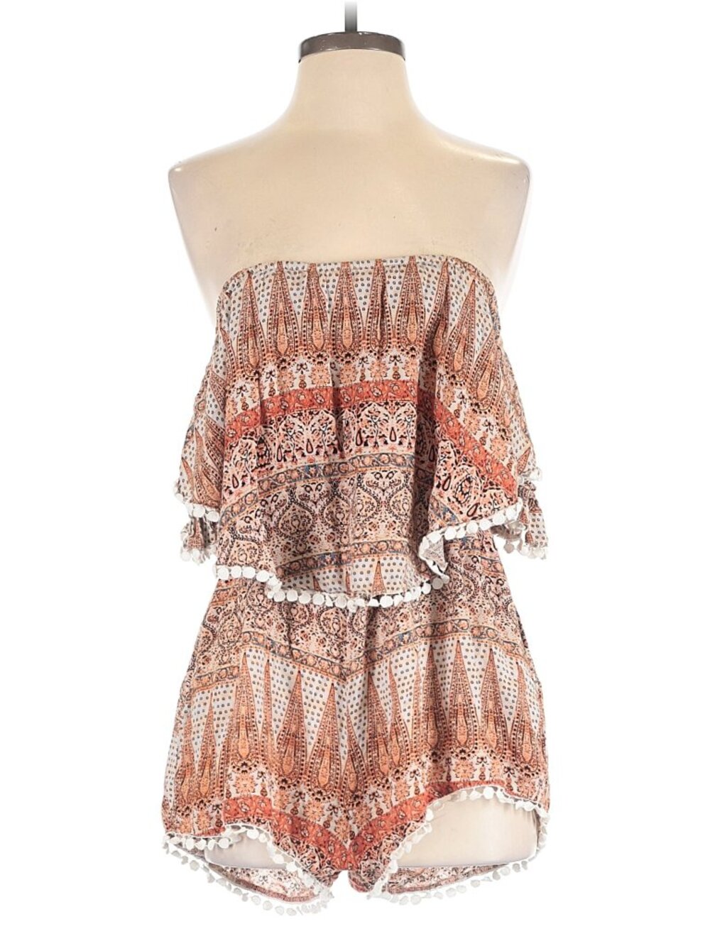 Free People Boho Print Romper